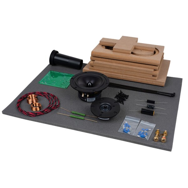 Main product image for Shadzi T3S Compact 2-Way Bookshelf Speaker Kit with Knock-Down Enclosure300-7192